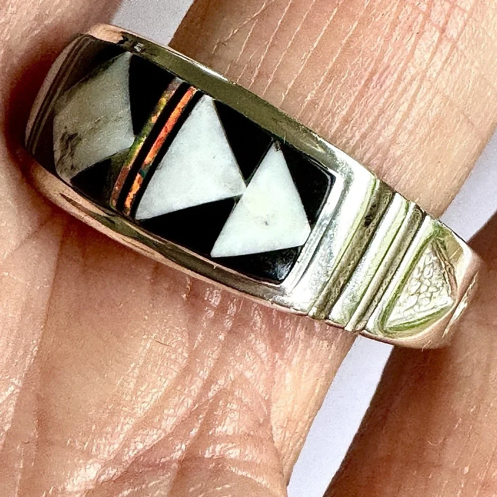 Native American Navajo Indian Turquoise Jewelry craftmanship inches
